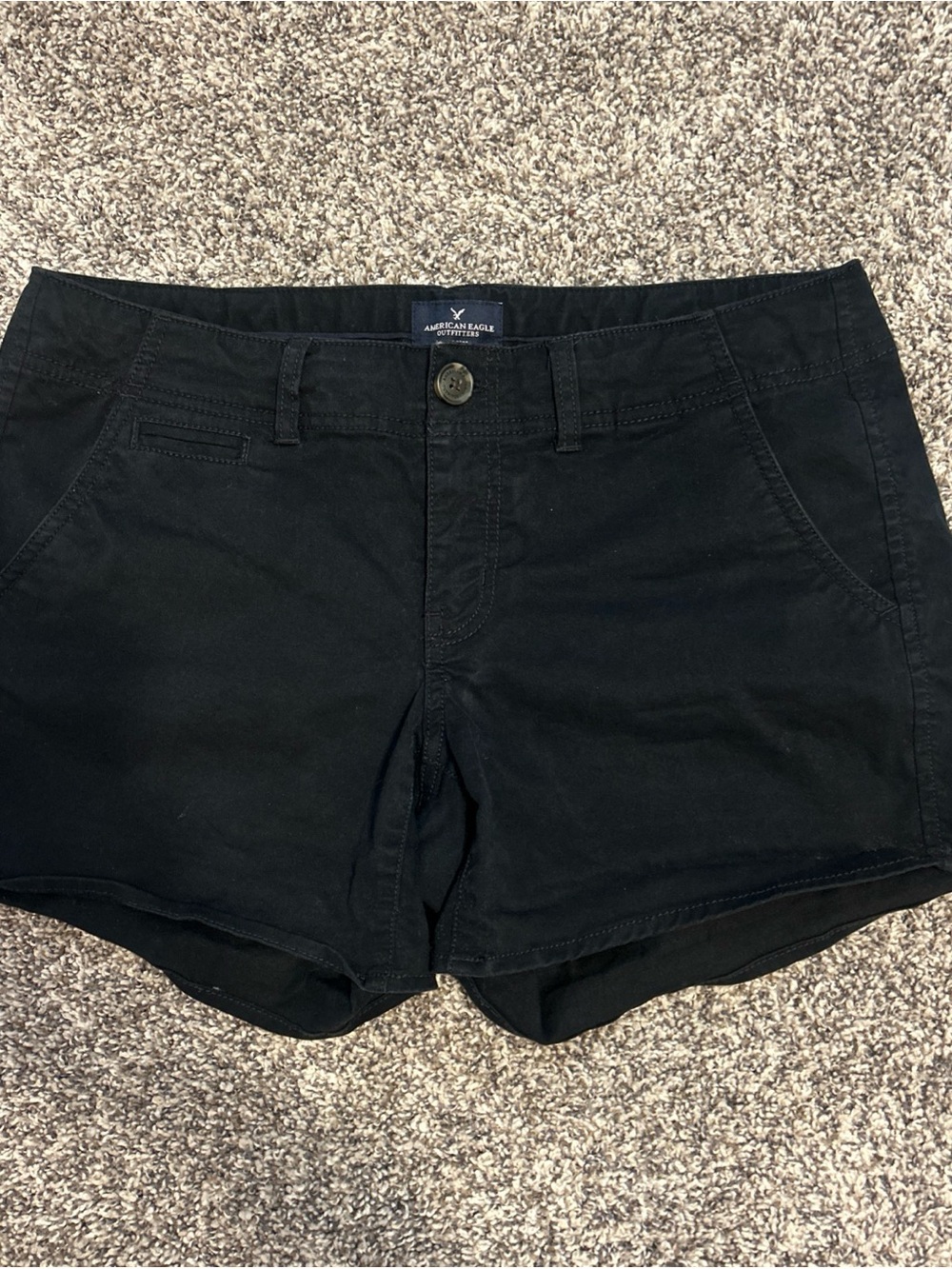 Women’s American Eagle Outfitters Black Shorts- Size 10, Stretch
